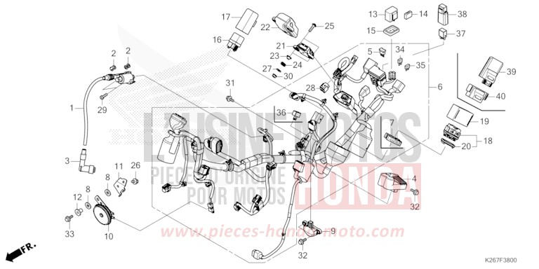 KABELBAUM von MSX GROM A GAYETY RED (R310) von 2022
